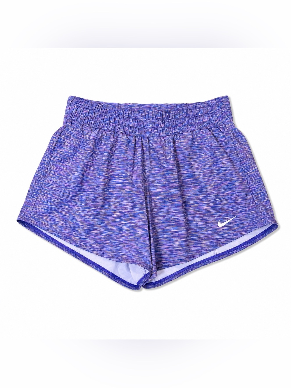 Nike Women’s Purple Space-Dye Athletic Shorts